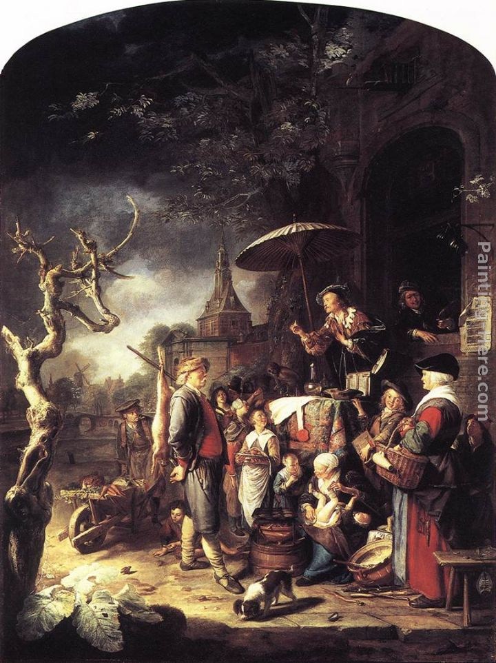 Gerrit Dou The Quack